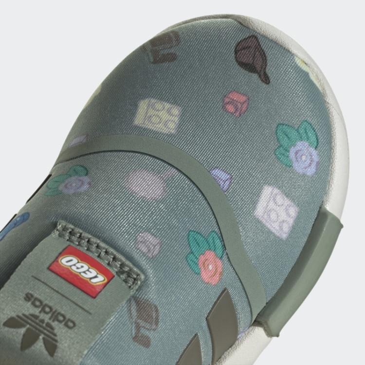 Adidas Nmd 360 X Lego Sapatos Verde Prata