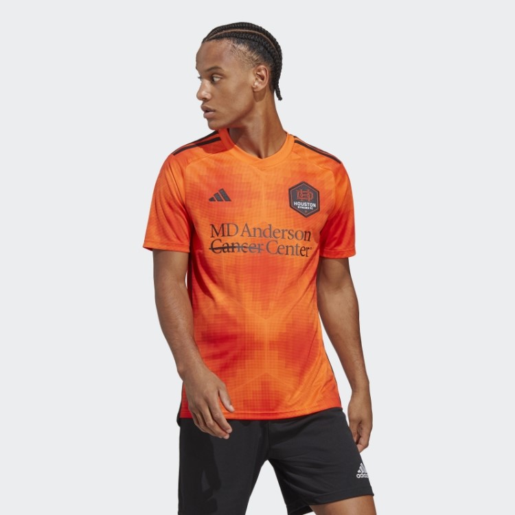 Houston Dynamo 23/24 Home Jersey Laranja Adidas