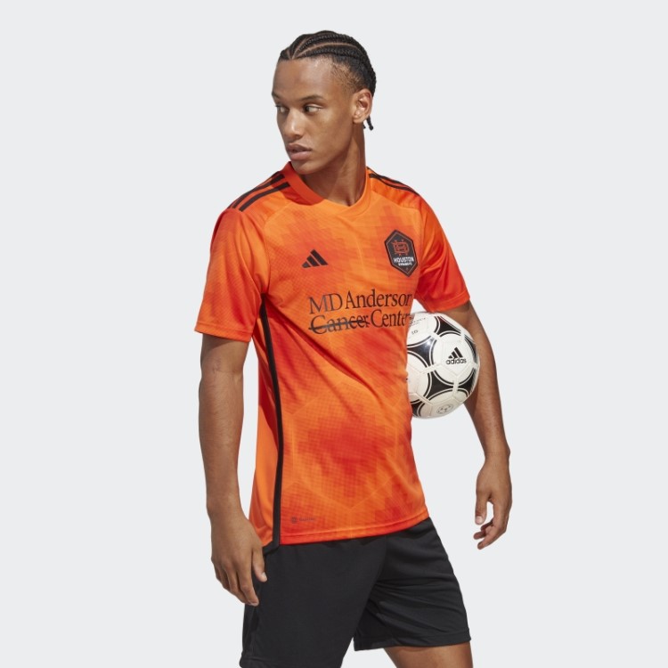 Houston Dynamo 23/24 Home Jersey Laranja Adidas