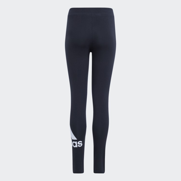 Essentials Meia-calça De Algodão Com Logo Grande Adidas Preta