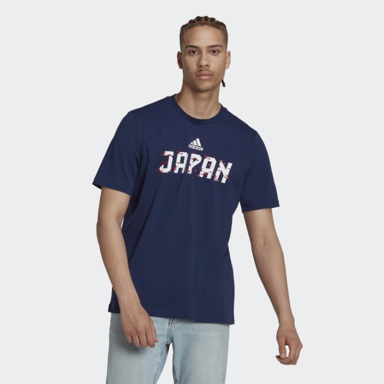 Camiseta Azul Marinho Da Copa Do Mundo Da Fifa 2022 Japão Adidas