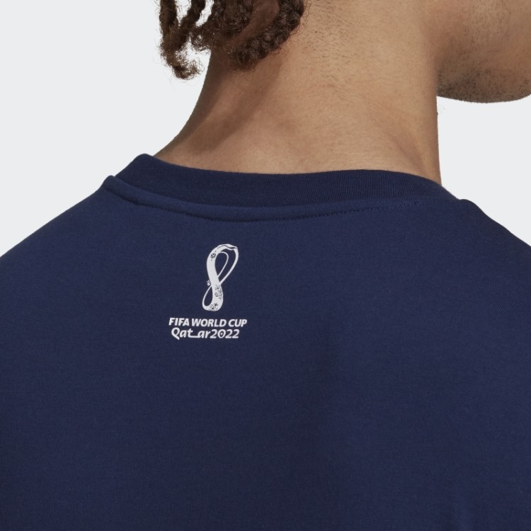 Camiseta Azul Marinho Da Copa Do Mundo Da Fifa 2022 Japão Adidas