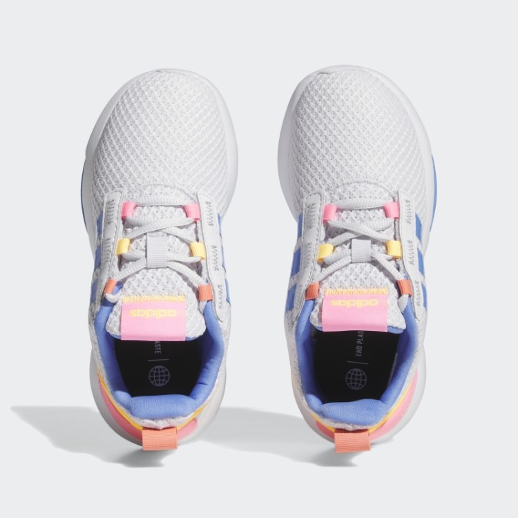 Adidas Racer Tr21 Estilo De Vida Sapatos De Renda Traço Cinza