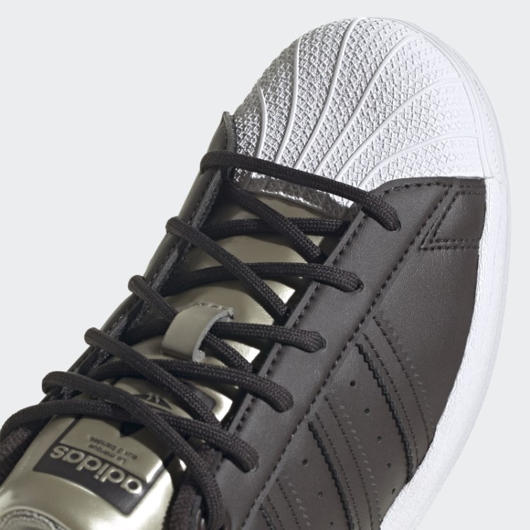 Tênis Adidas Superstar Marrom Noturno