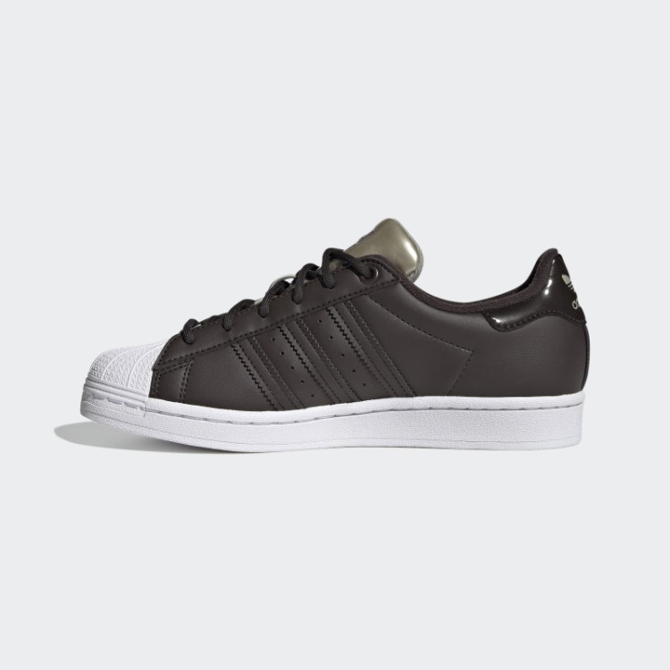 Tênis Adidas Superstar Marrom Noturno