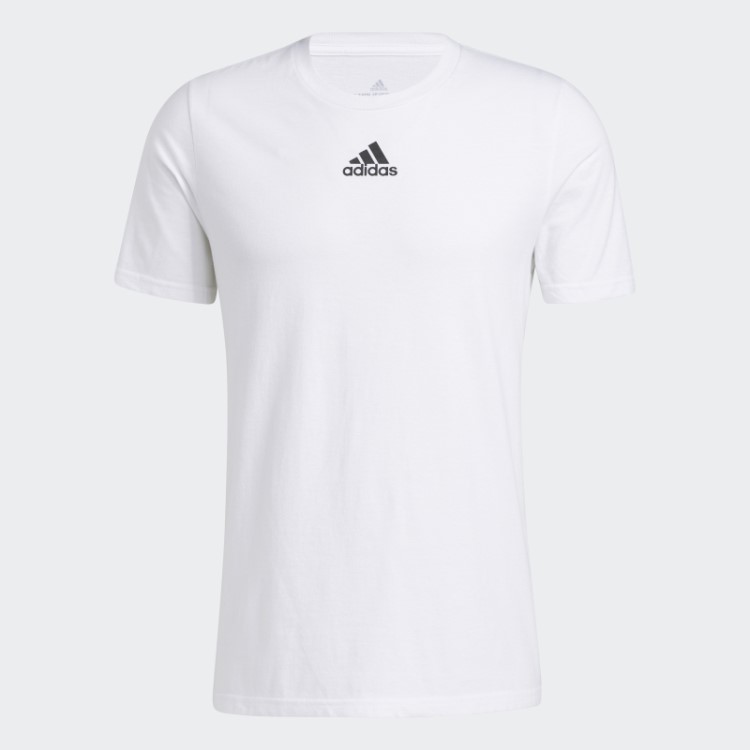 Camiseta Amplificador Branca Adidas