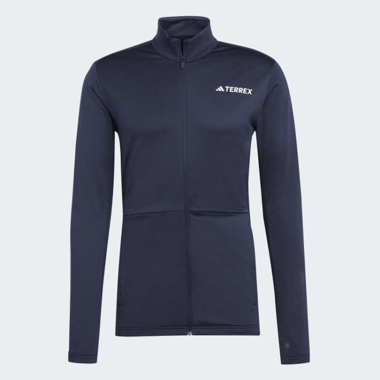 Jaqueta De Lã Terrex Com Zíper Completo Ink Adidas