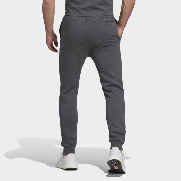 Calça Cônica Regular Adidas Cinza Escuro Urze Essencial De Lã