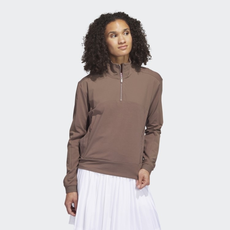 Pulôver De Golfe Adidas Ultimate365 Tour 1/4-zip Terra