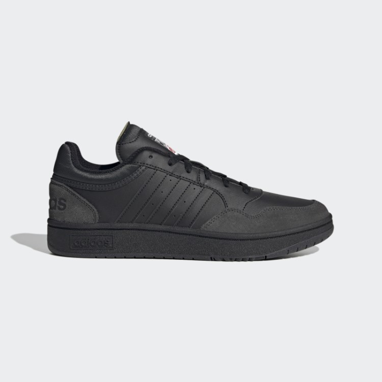Aros Preto Adidas 3.0 Estilo De Vida Basquete Baixo Clássico Sapatos Vintage