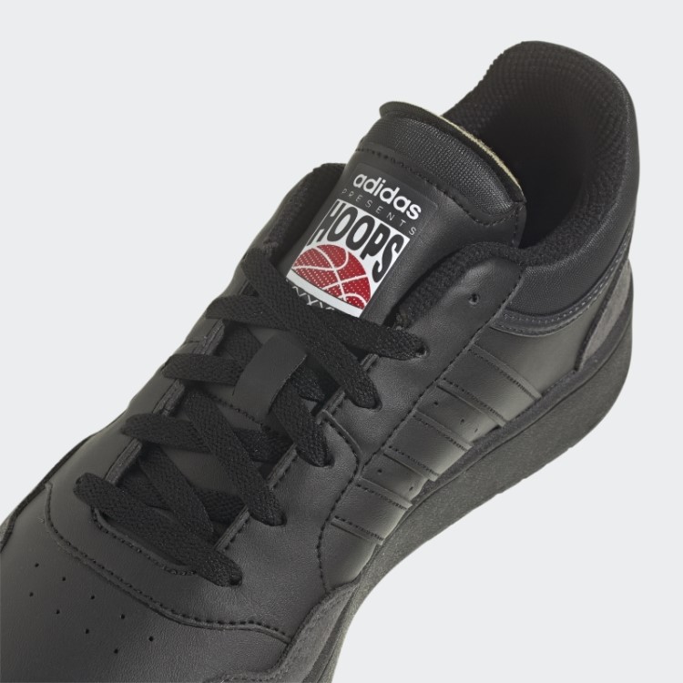 Aros Preto Adidas 3.0 Estilo De Vida Basquete Baixo Clássico Sapatos Vintage