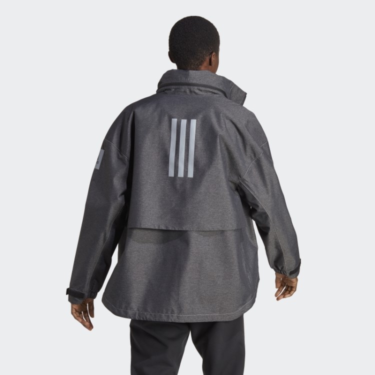 Jaqueta Jeans Adidas Myshelter Rain.rdy Preta