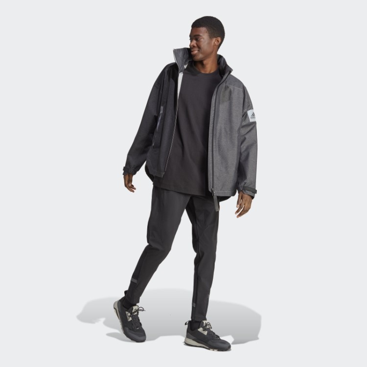 Jaqueta Jeans Adidas Myshelter Rain.rdy Preta