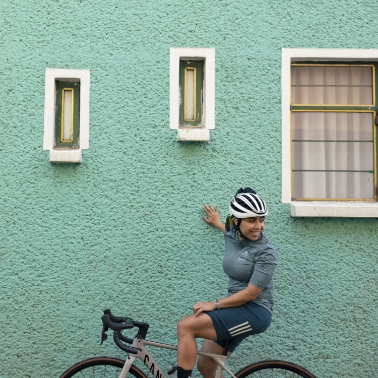 Camisa De Ciclismo De Manga Curta The Parley Hazy Esmeralda Adidas