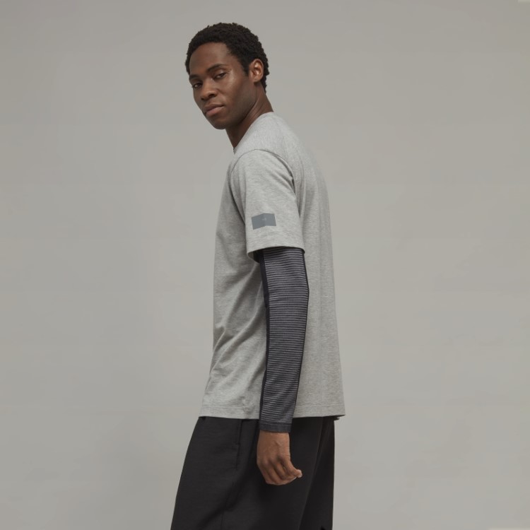 Elegante Camiseta De Manga Curta Relaxada Y-3 Adidas
