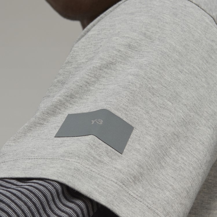 Elegante Camiseta De Manga Curta Relaxada Y-3 Adidas