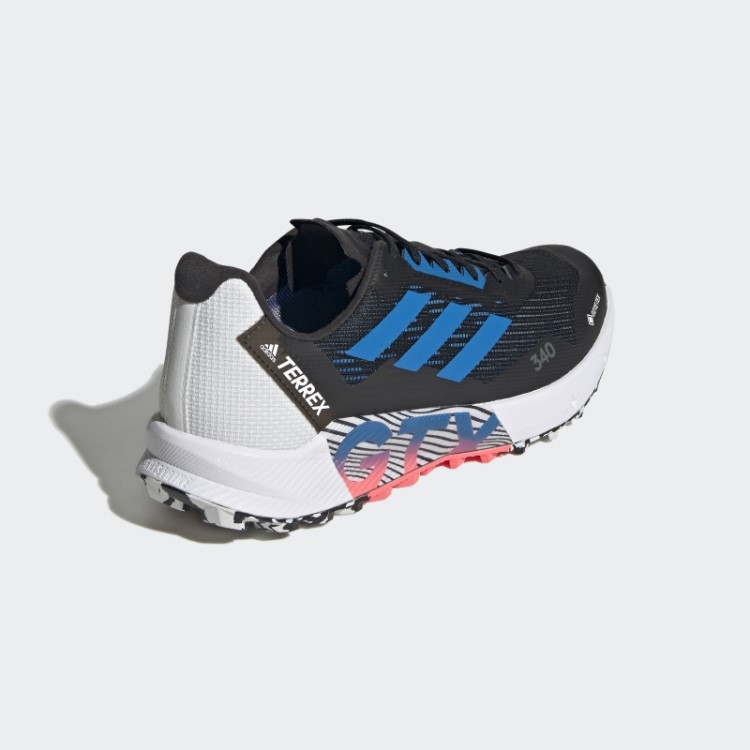 Adidas Terrex Agravic Flow 2.0 Gore-tex Tênis De Trilha Azul Rush