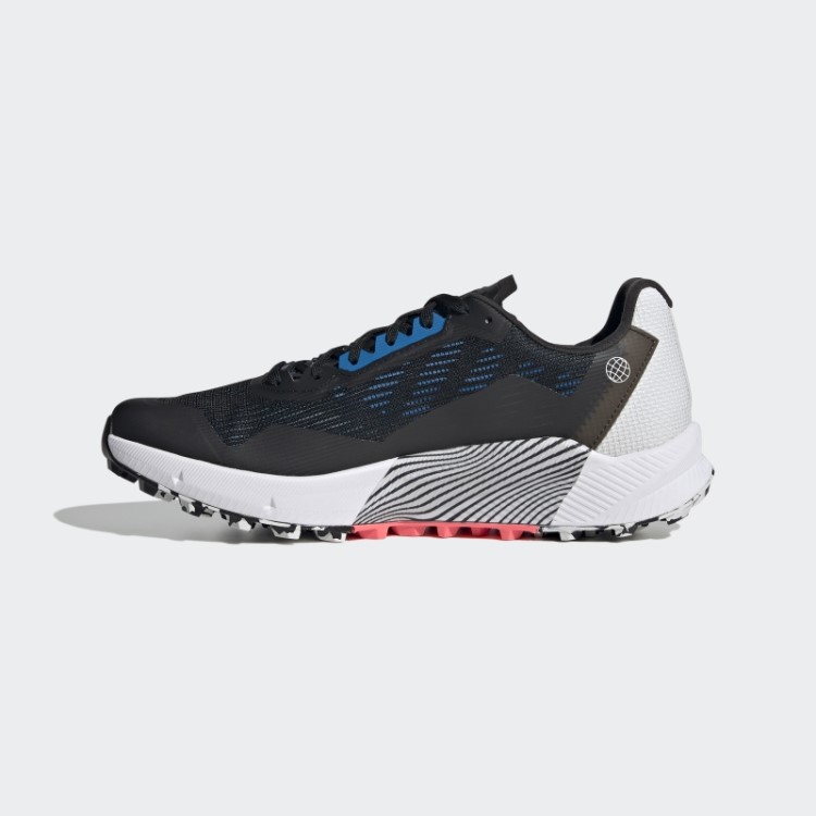 Tênis De Corrida De Trilha Adidas Black Terrex Agravic Flow 2.0 Gore-tex