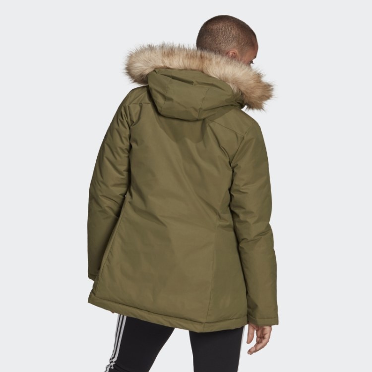 Parka Com Capuz Utilitas Adidas Olive