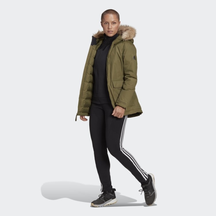 Parka Com Capuz Utilitas Adidas Olive