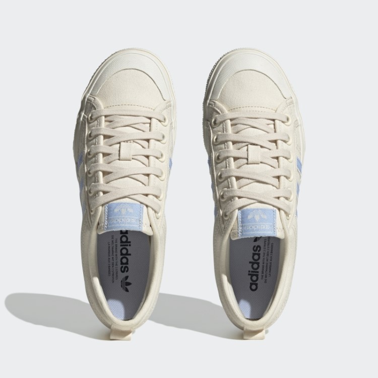 Sapato Plataforma Adidas Nizza Blue Dawn