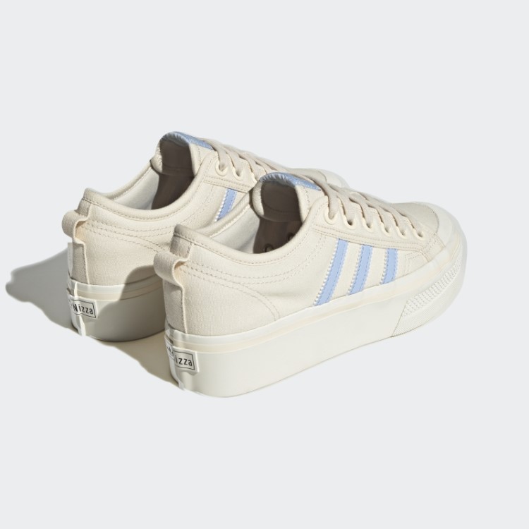 Sapato Plataforma Adidas Nizza Blue Dawn