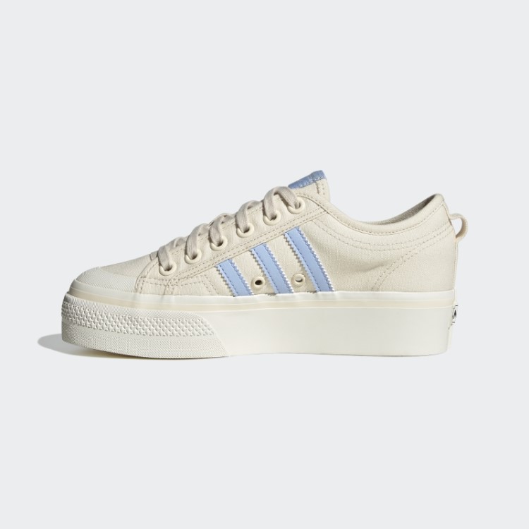 Sapato Plataforma Adidas Nizza Blue Dawn