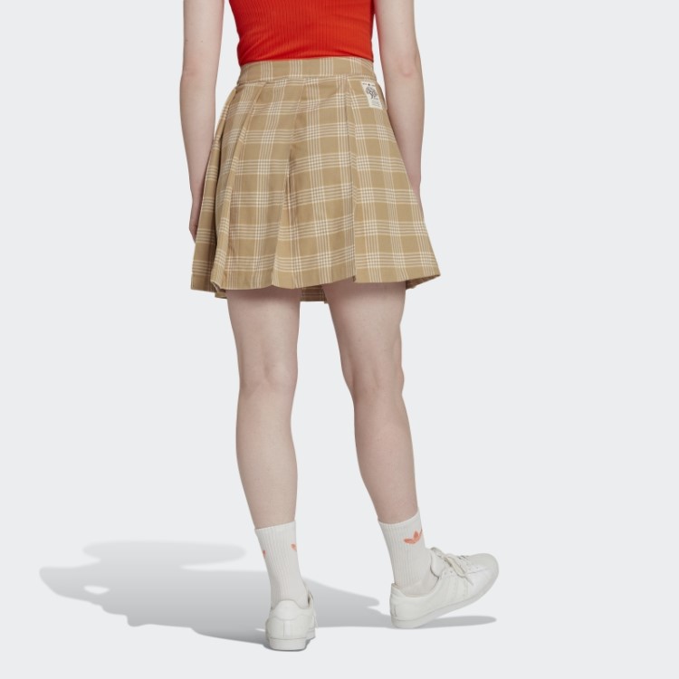 Saia Colegial Adidas Bege