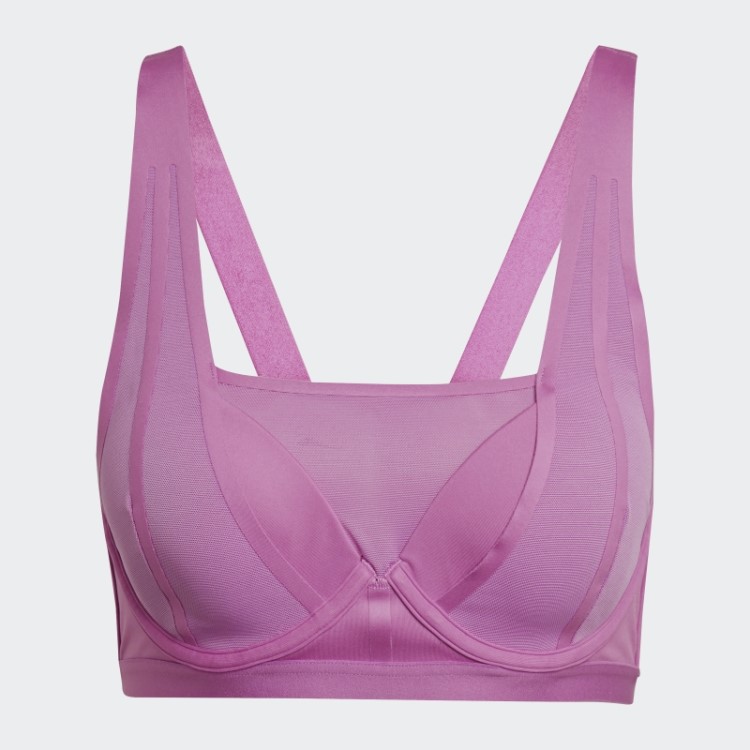 Tlrd Impact Luxe Sutiã De Treinamento De Alto Suporte Lilás Adidas