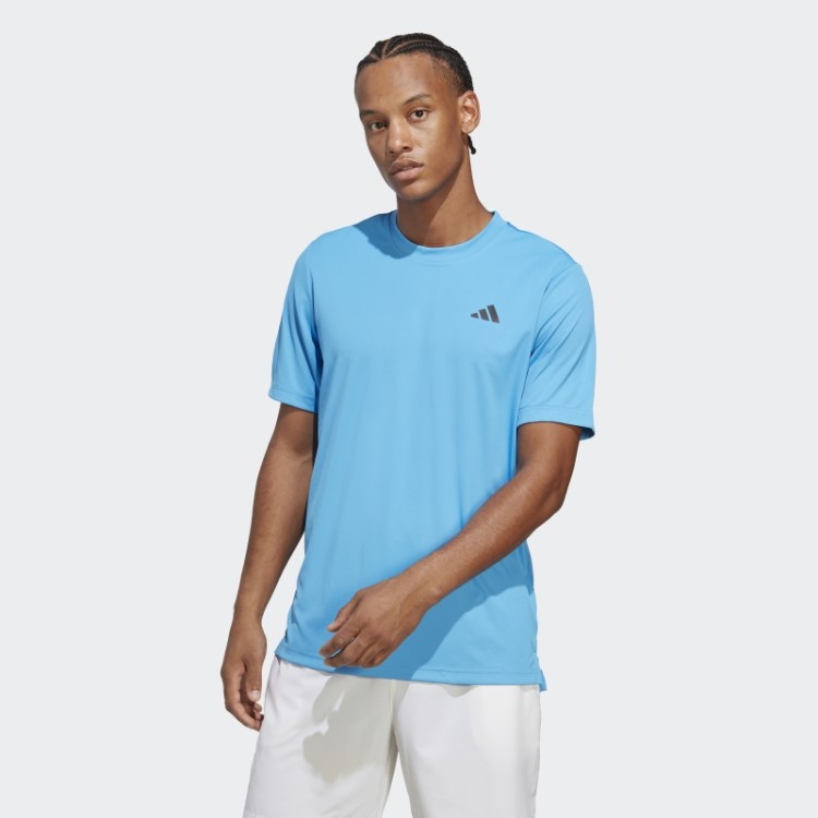 Camiseta De Tênis Azul Adidas Club