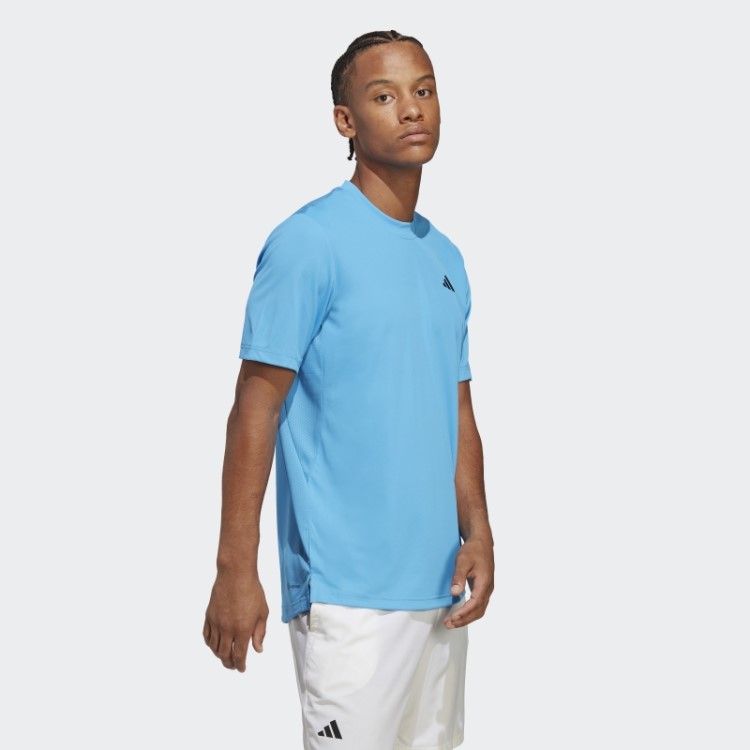 Camiseta De Tênis Azul Adidas Club