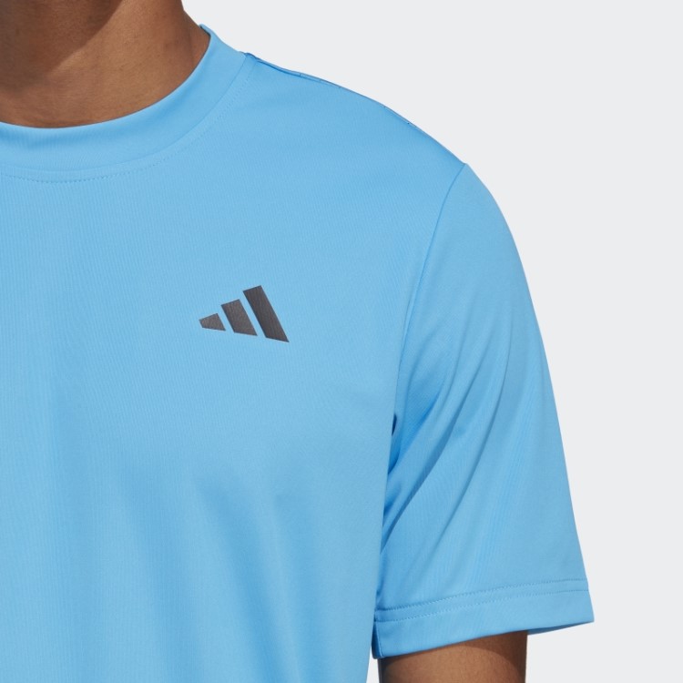Camiseta De Tênis Azul Adidas Club