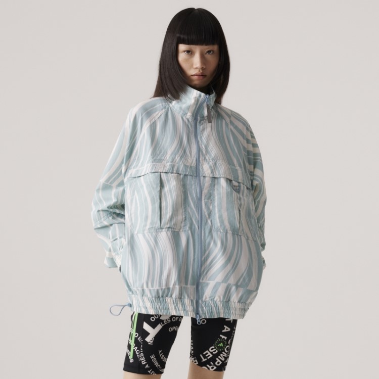 Adidas Branca Por Stella Mccartney Camiseta Estampada Truecasuals