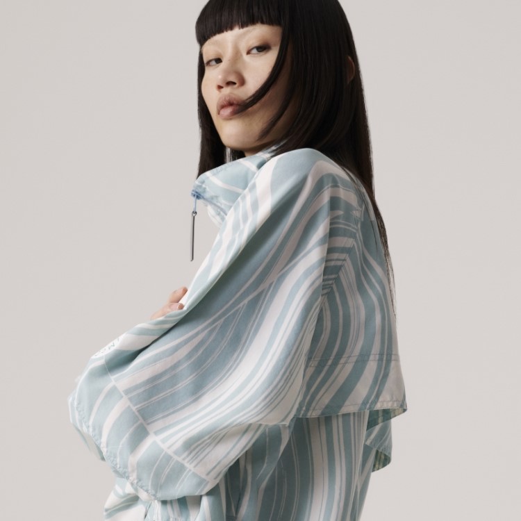 White Hot Adidas By Stella Mccartney Tracktop Truecasuals Estampado