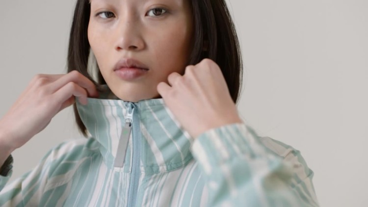 Branco Adidas By Stella Mccartney Truecasuals Estampado Tracktop Fashion