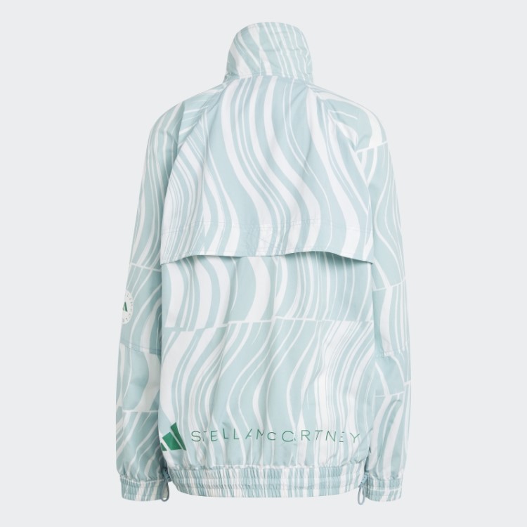 Branco Adidas By Stella Mccartney Truecasuals Estampado Tracktop Fashion