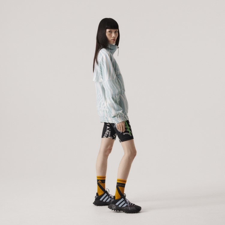 Branco Adidas By Stella Mccartney Truecasuals Estampado Tracktop Fashion
