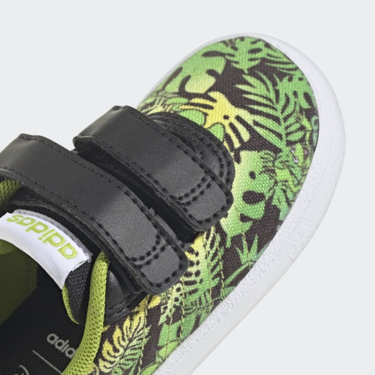Adidas X Disney Vulc Raid3r Slip-on Muppets Sapatos De Velcro Preto Quente