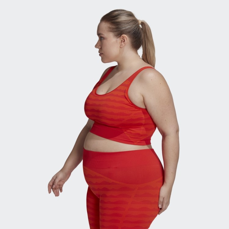 Sutiã Laranja Marimekko Aeroknit Light-support (tamanho Grande) Adidas