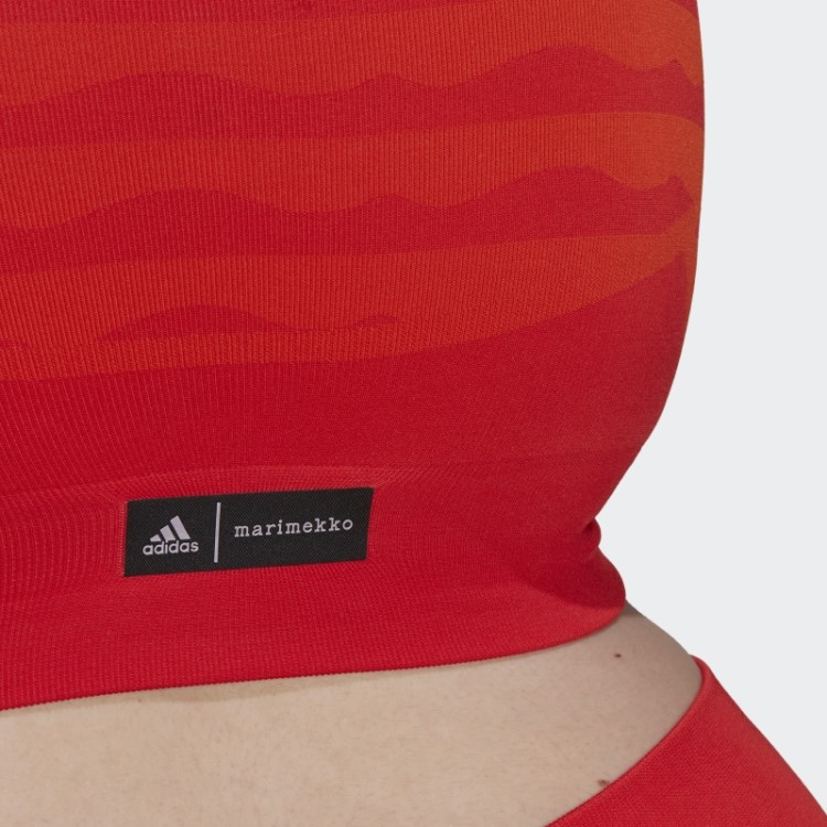 Sutiã Laranja Marimekko Aeroknit Light-support (tamanho Grande) Adidas