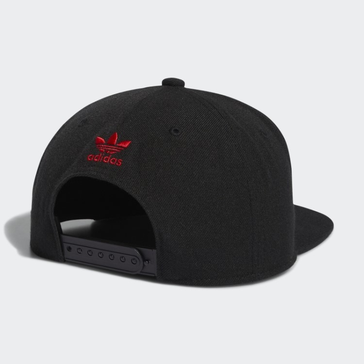 Boné Trefoil Snapback Adidas Preto