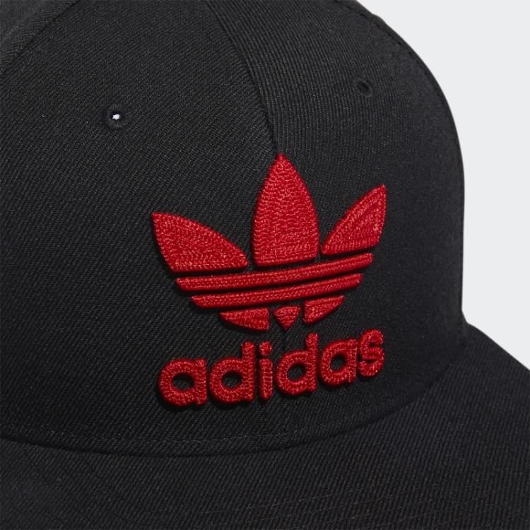 Boné Trefoil Snapback Adidas Preto