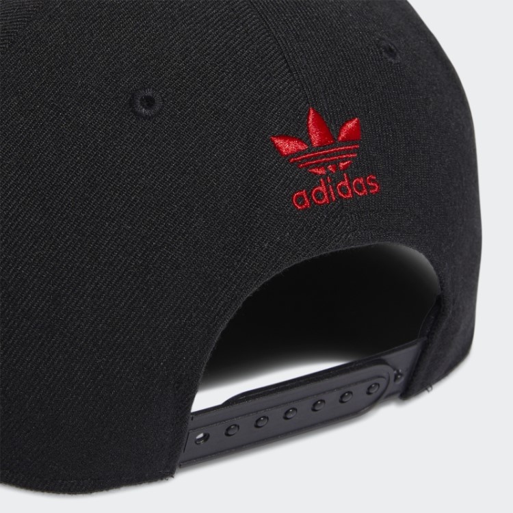 Boné Trefoil Snapback Adidas Preto