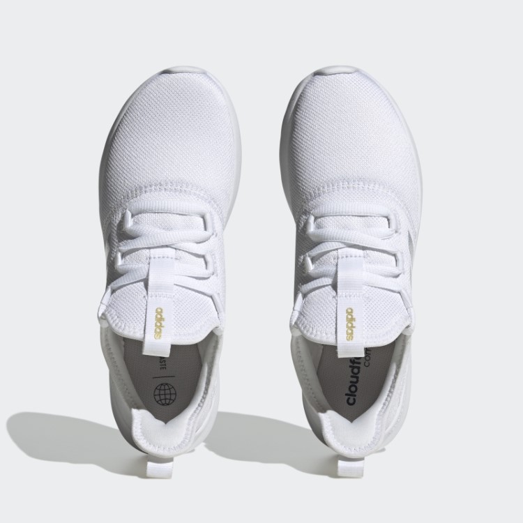 Tênis De Corrida Adidas Cloudfoam Pure 2.0 Dourado Fosco