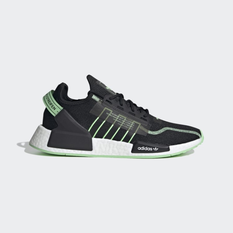 Sapatos Brancos Adidas Nmd-r1 V2 Moda