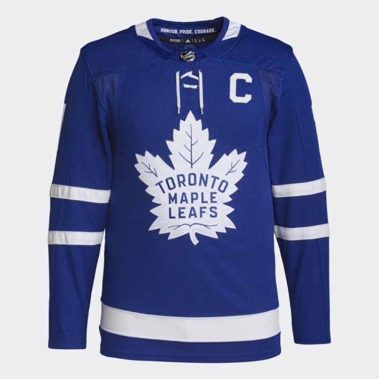 Adidas Maple Leafs Tavares Home Autêntico Jersey Royal