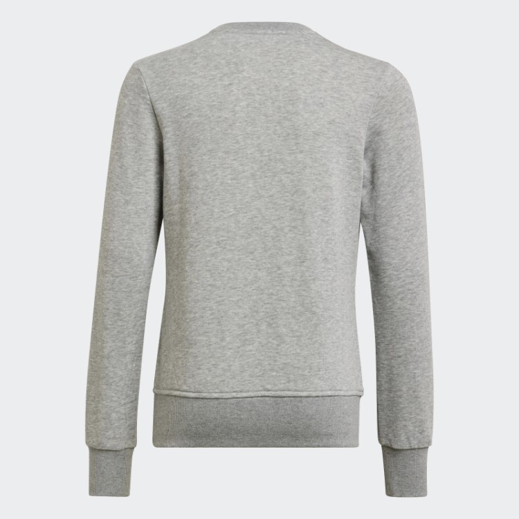 Moletom Cinza Médio Essencial Adidas