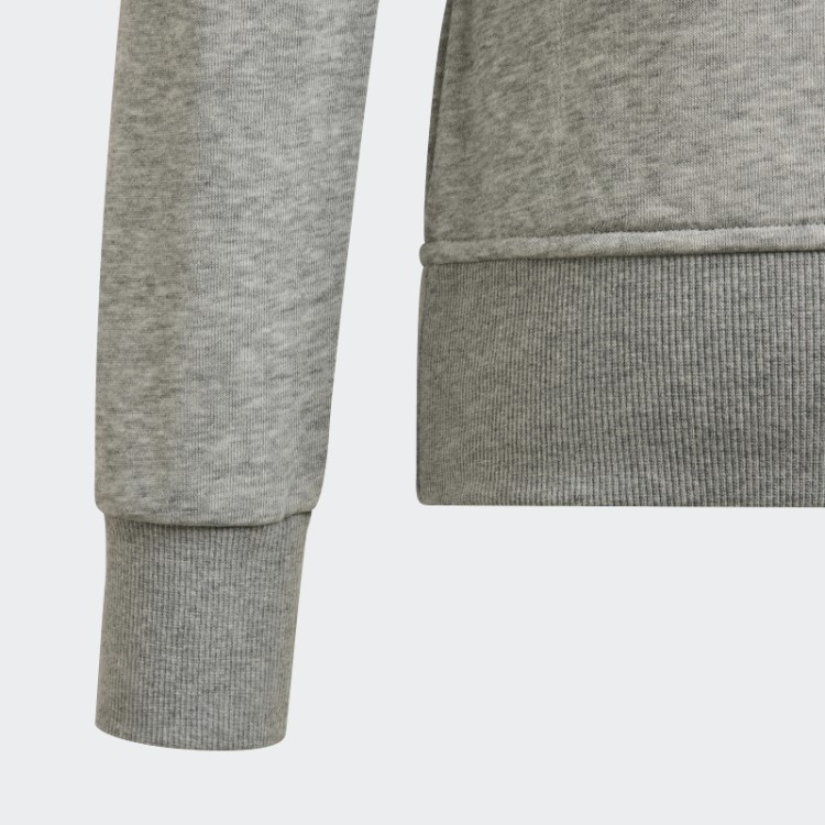 Moletom Cinza Médio Essencial Adidas