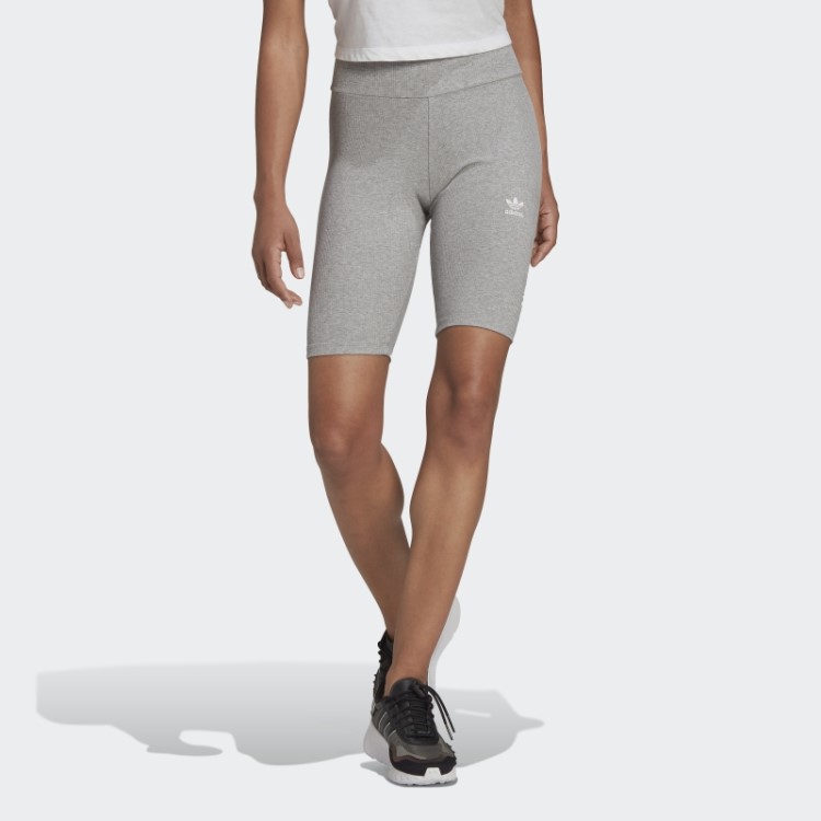 Adicolor Essentials Meia Calça Curta Adidas Cinza Médio