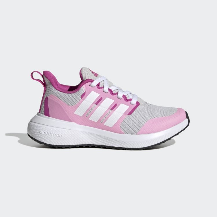 Fortarun 2.0 Cloudfoam Sapato De Renda Adidas Cinza